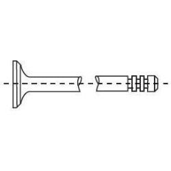 SOUPAPE ECH VW 1.6 TDI CAYB/CAYC/CLHA 24.5x5.965x99 45° 3G