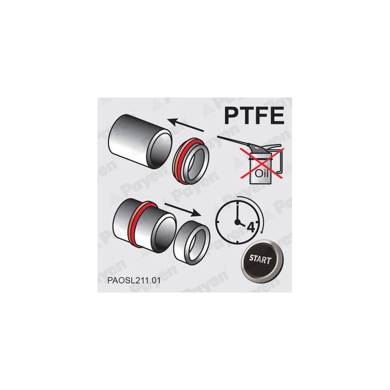 BAGUE VW 32x47x10 PTFE