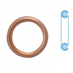 CLOQUE DE 4 RONDELLES (METAL) 16,30 X 22,00 X 2,