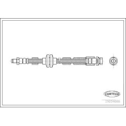 FLEXIBLE DE FREIN FORD FOCUS II-C M