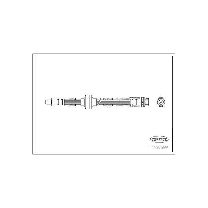 FLEXIBLE DE FREIN FORD FOCUS II-C M