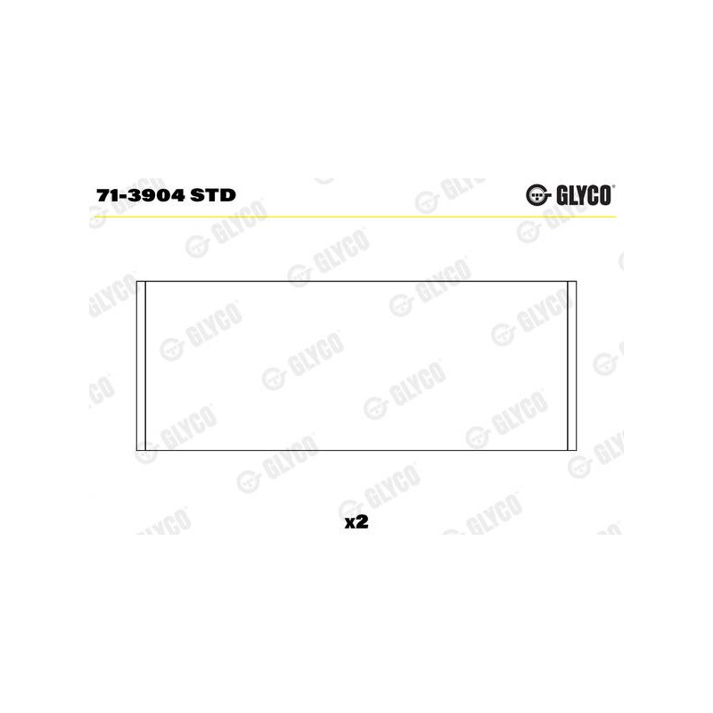 COUSSINET DE BIELLE UNITAIRE VW 1.9 TDI AJM SS ERGOT STD